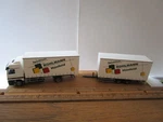Herpa Germany Ho 1/87 Scale Mercedes Truck W/ Trailer Kohlmann 4 Train Layout. Fixed Price $19.95.