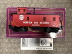 + Mth Scale Premier Norfolk & Western Steel Caboose 20-91027 Lnib. Fixed Price $40.00.