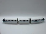 Vintage Walt Disney World Monorail System Toy Train 3 Piece Set. Fixed Price $29.99.