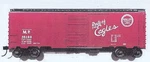 Branchline 1421 Ho Scale 40' Aar Boxcar 6' Door Missouri Pacific Kit. Fixed Price $17.83.