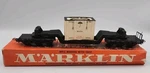 Marklin #4618 Ho Depressed Center Well W/cargo And Box. Fixed Price $30.99.