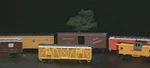 Scale Union Pacific Fast Freight Consist Atlas, Bachmann Rolling Stock Lot. Fixed Price $39.99.