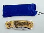 Vintage Lionel Centennial 1900-2000 100TH Anniversary Pocket Knife W/ Pouch. Fixed Price $20.99.