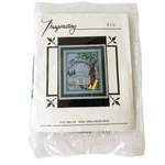 Imaginating #712 Cross Stitch Kit Picket Fence Flowering Tree Scenic New. Fixed Price $10.99.