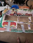North Pole Express Christmas Train Set 35 Pieces W Track Remote Control Eztech. Fixed Price $35.00.