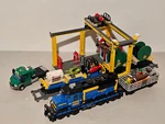 Lego City 60052 Cargo Train - Preowned, Complete. Fixed Price $270.00.