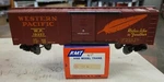 Kmt, Kris Model Trains, Western Pacific, Wp Boxcar, W/box, #19357 (12L). Fixed Price $49.95.