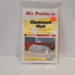 Rix Quonset Hut - Model Railroad Building Kit Scale #710. Fixed Price $10.95.