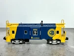 Mth King #30-77064 Alaska Railroad Bay Window Caboose Scale. Fixed Price $90.00.