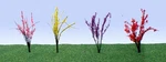 Jtt Scenery Products 95545 Ho 1/2" - 3/4" Assorted Flower Bushes (pack Of 40). Fixed Price $10.37.