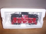 Mth Premier #20-91724 Chicago & Eastern Illinois (car #3) Center Cupola Caboose. Fixed Price $125.00.