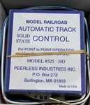 New Peerless 525-HO Model Railroad Automatic Solid State Track Control. Fixed Price $32.95.