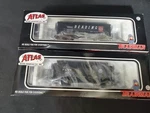 2 Atlas Scale Bay Offset Side Hoppers: Reading & Pittsburgh West Virginia. Fixed Price $29.00.