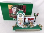 Dillards Musical Clock Tower Station Reindeer New Bright Holiday Express W/ Box. Fixed Price $114.85.