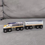Brio Eurostar Wooden Train 33424 Whittle Vintage Thomas Compatible. Fixed Price $25.00.