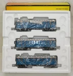 Mth 30-2760-3 New York Transit Blue Q Type 3-CAR Subway Set Non-powered Add. Fixed Price $399.95.