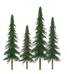 Jtt 92026 Spurce Trees 2" To 4" Scenic Scale, 36 Pack. Fixed Price $27.99.