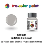 Tru Color Paint Imitation Aluminum 1OZ - 080. Fixed Price $6.49.