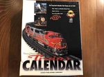 Cedco Charles Ditlefsen Trains Perpetual Calendar (pc, 1995) Box. Fixed Price $15.00.