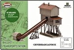 'n' Scale Ballast Transport Station Kit Model Power New In Sealed Box 1597. Fixed Price $39.74.
