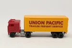 Ho Scale Tyco 903-3 Container & Cab Tractor W/ Trailer Union Pacific Up. Fixed Price $12.89.
