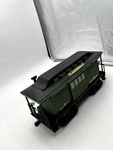 Vintage Jim Beam Central Railroad Of New Jersey Baggage Car U.s. Express Green. Fixed Price $29.99.