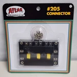 Atlas Model 205 Electrical Connector -- 3 Spst Off Switches In Parallel. Fixed Price $10.00.