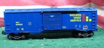 K-line K649001 Golden West Service Gauge Classic Box Car Diecast Sprung Trucks. Fixed Price $12.99.