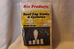 Multi Scale Rix Products, Roof Top Vents & Cyclones Kit, #628-611 Bnos. Fixed Price $28.00.