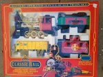 Classic Rail Train Set Echo 22 Pcs Sound Light Smoke Forward Stop Reverse. Fixed Price $124.95.