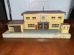 414 Bahnhof Marklin Tin Plate Train Station. Fixed Price $100.00.