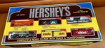 The Hershey 0-27 Gauge Train Set 6 Unit Electric Diesel Vg Box. Fixed Price $145.00.