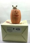 2004 Department 56 Snowbabies Figurine "purr-fect Pumpkin" With Original Box &. Fixed Price $22.00.