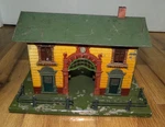 **read** Antique Prewar Bing Telegraph Tin Train Station German Marklin Rare Vtg. Fixed Price $199.99.