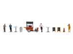 Noch Ho Scale Themed Figures Set "coffee Stall". Fixed Price $33.75.