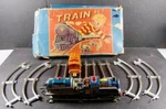 Vintage Rock Island Line Train Set Japan By Alps Tanker Mobil Eagle Oil. Fixed Price $88.00.