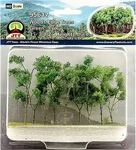 Jtt Green Woods Edge Trees (9 Pack, To 3.5 Inch) - Ho Scale Model Railroad. Fixed Price $12.51.