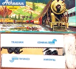 Ho Athearn 5602 45' Trailer 2-PACK Conrail Built. Fixed Price $24.99.