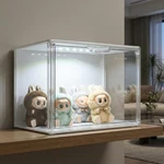 Clear Showcase With Light, Stackable Acrylic Display For Collectibles, F.... Fixed Price $39.12.