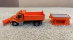 Ho Scale Walthers Scenemaster 949-11793 International 4900 Snowplow Dump Truck. Fixed Price $9.99.