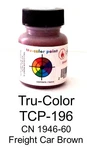Tru-color TCP-196 Cn Canadian National Freight Car Brown Oz Paint Bottle. Fixed Price $8.49.
