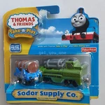 New Fisher Price Thomas & Friends Sodor Supply Co Take Play Diecast Metal Set. Fixed Price $39.99.