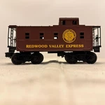 Lionel Redwood Valley Express Caboose. Fixed Price $29.99.