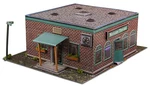 Bk 4309 1:43 Scale "barber Shop" Photo Real Building Kit. Fixed Price $22.49.