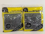 Woodland Scenics TR1101 2 Bags Realistic Kits 36 Trees 3/4-3" W/foliage. Fixed Price $35.99.
