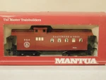Baltimore & Ohio ** Old Time Drovers Caboose Mantua Ho Scale Train *mint*. Fixed Price $24.99.