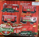 Lionel Holiday Memories Train Set 32 Piece G-gauge, Music And Lights.. Fixed Price $64.00.