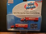 N-scale White TRACTOR/32' Aero Van Trailer Set 'spector' Mini Metals #51134 New. Fixed Price $17.00.