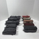 Marx Model Train Lot Scale Locomotives Tenders Cars Parts Repair Project Nyc. Fixed Price $39.98.