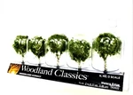 Woodland Classics Ready-made Trees TR3532 Waters Edge 5/PKG. Fixed Price $11.89.
